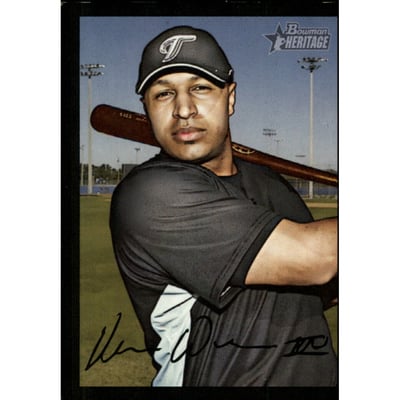 2007 Bowman Heritage Black #175 Vernon Wells
