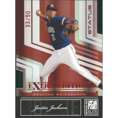 2007 Donruss Elite Extra Edition Status #113 Justin Jackson