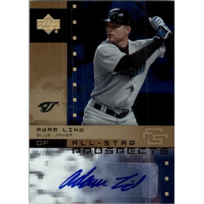 2007 Upper Deck Future Stars All Star Futures Signatures #AL Adam Lind