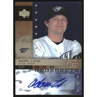 2007 Upper Deck Future Stars MVP Futures Signatures #AL Adam Lind