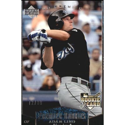 2007 Upper Deck Premier Silver #209 Adam Lind