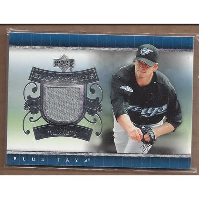 2007 Upper Deck UD Game Materials #AB A.J. Burnett S2