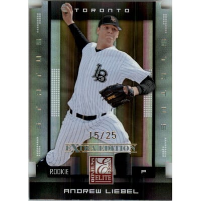 2008 Donruss Elite Extra Edition Status Gold #174 Andrew Liebel