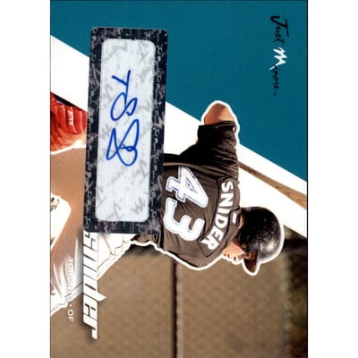 2008 Just Autographs Signatures #68 Travis Snider R