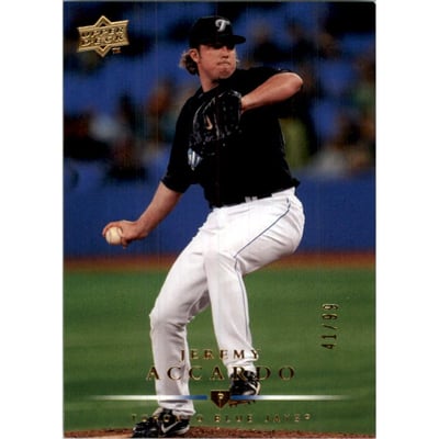 2008 Upper Deck Gold #35 Jeremy Accardo
