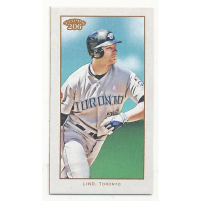 2009 Topps 206 Mini Cycle #125 Adam Lind