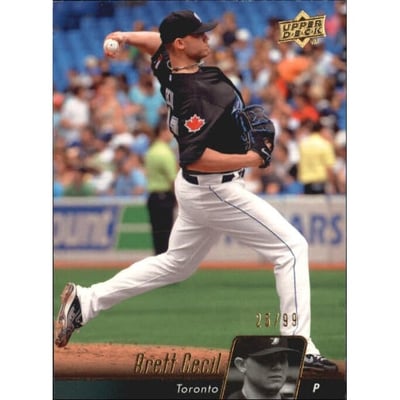 2010 Upper Deck Gold #512 Brett Cecil