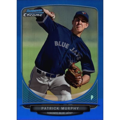 2013 Bowman Chrome Draft Draft Picks Blue Refractors #BDPP47 Patrick Murphy