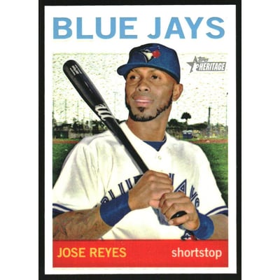 2013 Topps Heritage Chrome Refractors #HC72 Jose Reyes