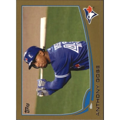 2013 Topps Mini Gold #468 Anthony Gose