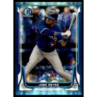2014 Bowman Chrome Bubble Refractors #148 Jose Reyes
