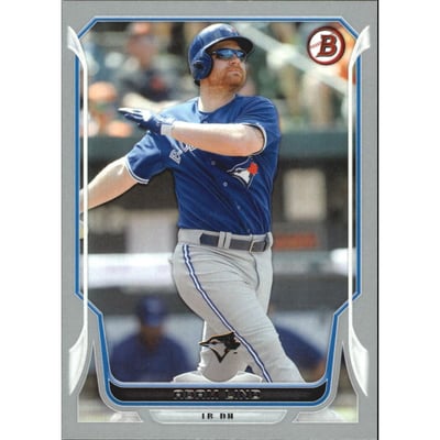 2014 Bowman Silver #97 Adam Lind