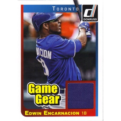 2014 Donruss Game Gear #44 Edwin Encarnacion