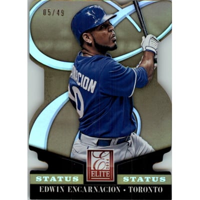 2014 Elite Status Gold #54 Edwin Encarnacion