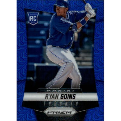2014 Panini Prizm Prizms Blue Mojo #192 Ryan Goins