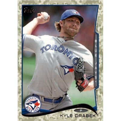 2014 Topps Camo #373 Kyle Drabek