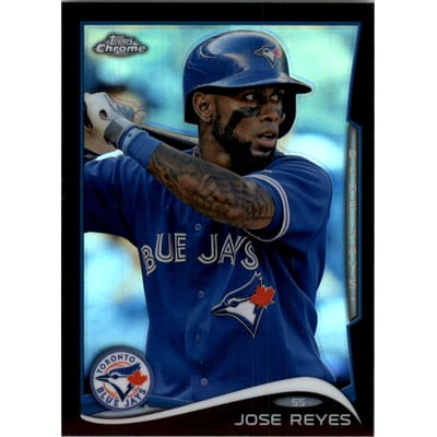 2014 Topps Chrome Black Refractors #149 Jose Reyes