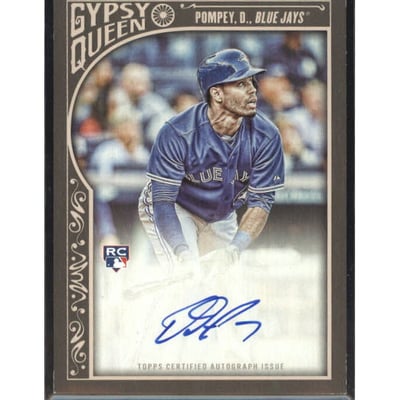 2015 Topps Gypsy Queen Autographs #GQADPO Dalton Pompey