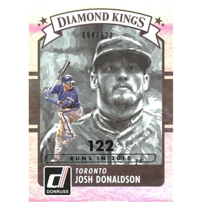 2016 Donruss Stat Line Season #47 Josh Donaldson/41