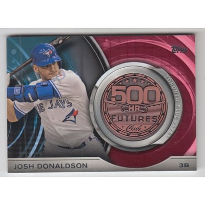 2016 Topps Update 500 HR Futures Club Medallions #500M11 Josh Donaldson