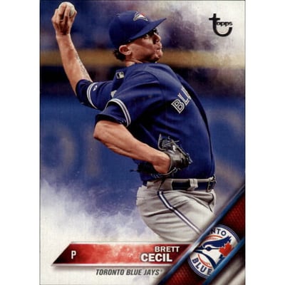 2016 Topps Vintage Stock #363 Brett Cecil
