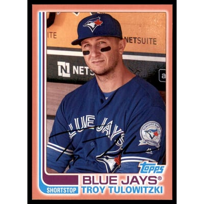 2017 Topps Archives Peach #127 Troy Tulowitzki