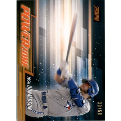 2018 Stadium Club Power Zone Orange #PZJD Josh Donaldson