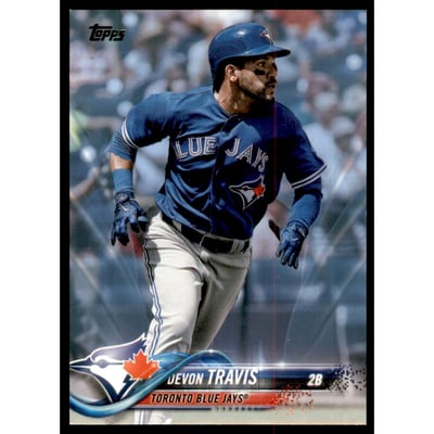 2018 Topps Father's Day Blue #453 Devon Travis