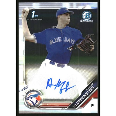 2019 Bowman Chrome Prospect Autographs #CPAAKL Adam Kloffenstein