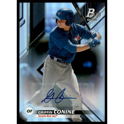 2019 Bowman Platinum Top Prospect Autographs #TOP42 Griffin Conine