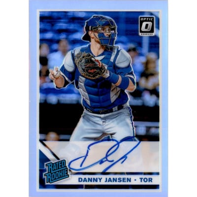 2019 Donruss Optic Rated Rookies Signatures Holo #11 Danny Jansen