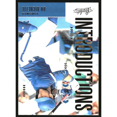 2020 Absolute Introductions #15 Bo Bichette