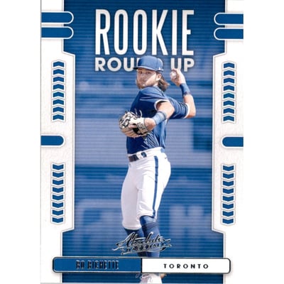 2020 Absolute Rookie Round Up #1 Bo Bichette
