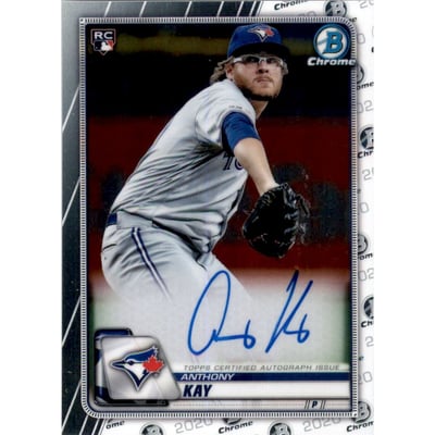 2020 Bowman Chrome Rookie Autographs #CRAAK Anthony Kay