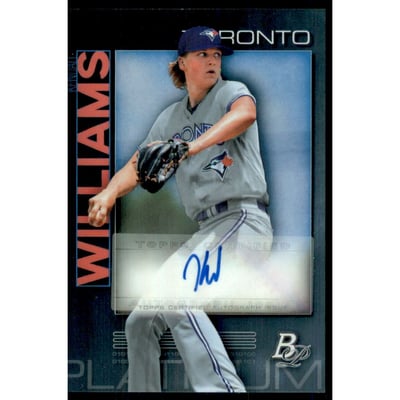 2020 Bowman Platinum Top Prospect Autographs #TOP49 Kendall Williams