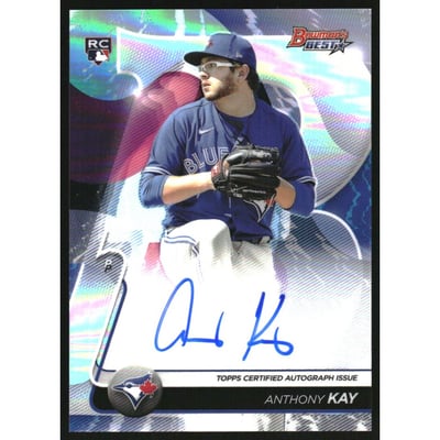 2020 Bowman's Best Best of '20 Autographs Refractors #B20AK Anthony Kay