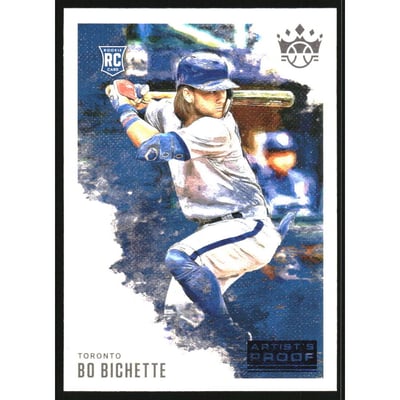 2020 Diamond Kings Artist Proof Blue #144 Bo Bichette SP