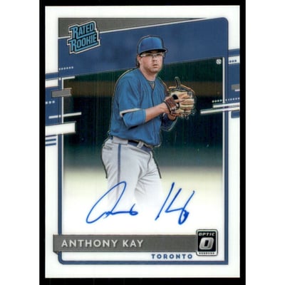2020 Donruss Optic Rated Rookies Signatures #32 Anthony Kay