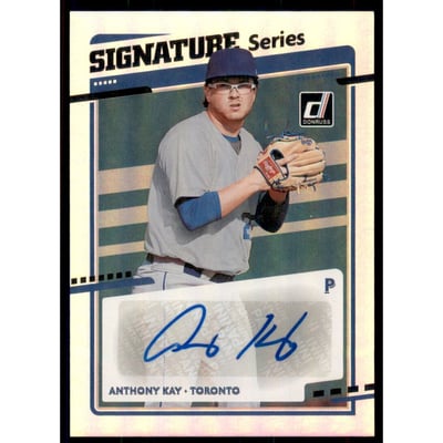 2020 Donruss Signature Series #15 Anthony Kay