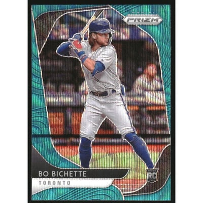 2020 Panini Prizm Prizms Teal Wave #71 Bo Bichette