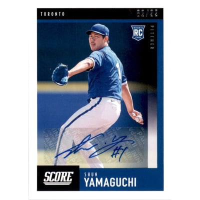 2020 Score Signatures #14 Shun Yamaguchi/99