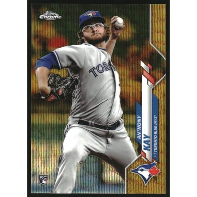 2020 Topps Chrome Gold Wave Refractors #120 Anthony Kay