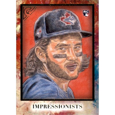 2020 Topps Gallery Impressionists #IM22 Bo Bichette