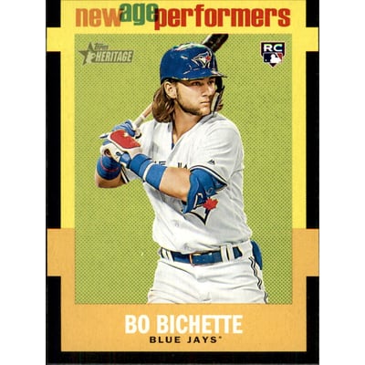 2020 Topps Heritage New Age Performers #NAP15 Bo Bichette