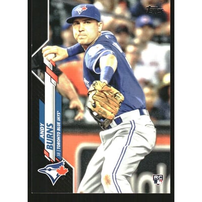 2020 Topps Update Black #U177 Andy Burns