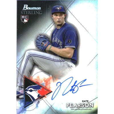 2021 Bowman Sterling Rookie Autographs #BSRANP Nate Pearson