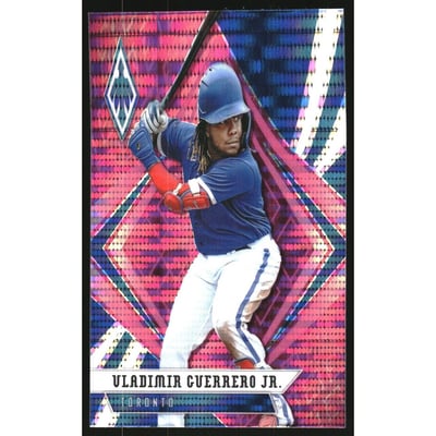 2021 Panini Phoenix Pink Pulsar #5 Vladimir Guerrero Jr.