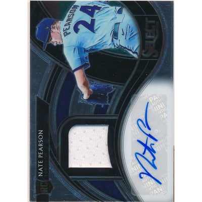 2021 Select Horizontal Rookie Jumbo Swatch Tri-Color #14 Triston McKenzie