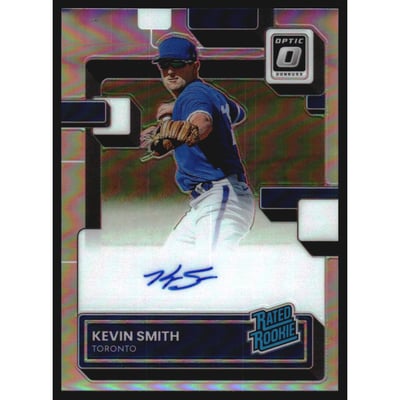 2022 Donruss Optic Rated Rookies Signatures Holo #18 Kevin Smith