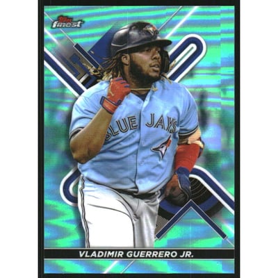 2022 Finest Aqua Refractors #94 Vladimir Guerrero Jr.
